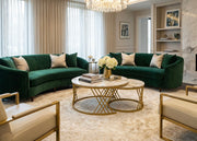 Magnum Nest Marble & Gold Coffee Table