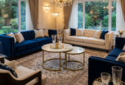 Delta Marble & Gold Nest Coffee Tables