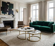 Delta Marble & Gold Nest Coffee Tables