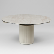 Palazzo Extendable Round Ceramic Dining Table