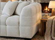 Choice Bubble Chaise Sofa (Left) in Beige or Grey