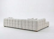 Choice Bubble Chaise Sofa (Left) in Beige or Grey