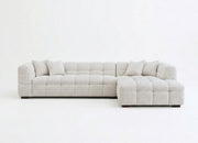 Choice Bubble Chaise Sofa (Right) in Beige or Grey