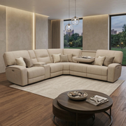 Excalibur Zero Gravity Power Recliner Corner Sofa