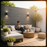 Wall Panel 87B - Grey - Outdoor - 290cm - (1 pack / 6pcs)