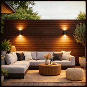 Wall Panel 87D - Dark Brown - Outdoor - 290cm - (1 pack / 6pcs)