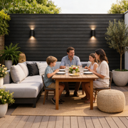 Wall Panel 87E - Black - Outdoor - 290cm - (1 pack / 6pcs)