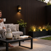 Wall Panel 83D - Dark Brown - Outdoor - 180cm/290cm - (1 pack / 6pcs)