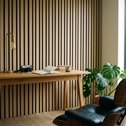 Wall Panel 04D - Dark Oak - Acoustic - 240cm - (1 pack / 4pcs)