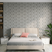 Wall Panel 08B - Grey - Blocks - 240cm - (1 pack / 4pcs)