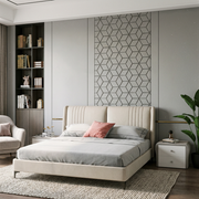 Wall Panel 08B - Grey - Blocks - 240cm - (1 pack / 4pcs)