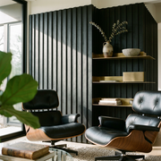 Wall Panel 81E - Black - Seamless - 240cm - (1 pack / 16pcs)