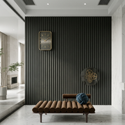 Wall Panel 82E - Black - Seamless - 240cm - (1 pack / 12pcs)