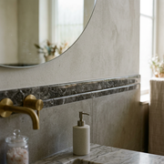 PVC Strip B - F Gold and Grey Marble - WP 07 - 240cm - (1 pack / 10pcs)