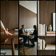 Wall Panel 02WT - Walnut - Acoustic - 280cm - (1 pack / 3pcs)